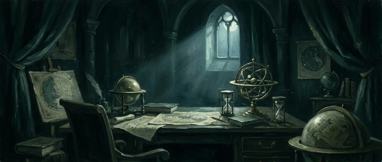 Oil painting for the Almanac hall