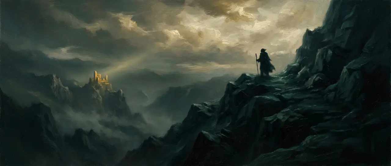 Oil painting for the Ascent hall