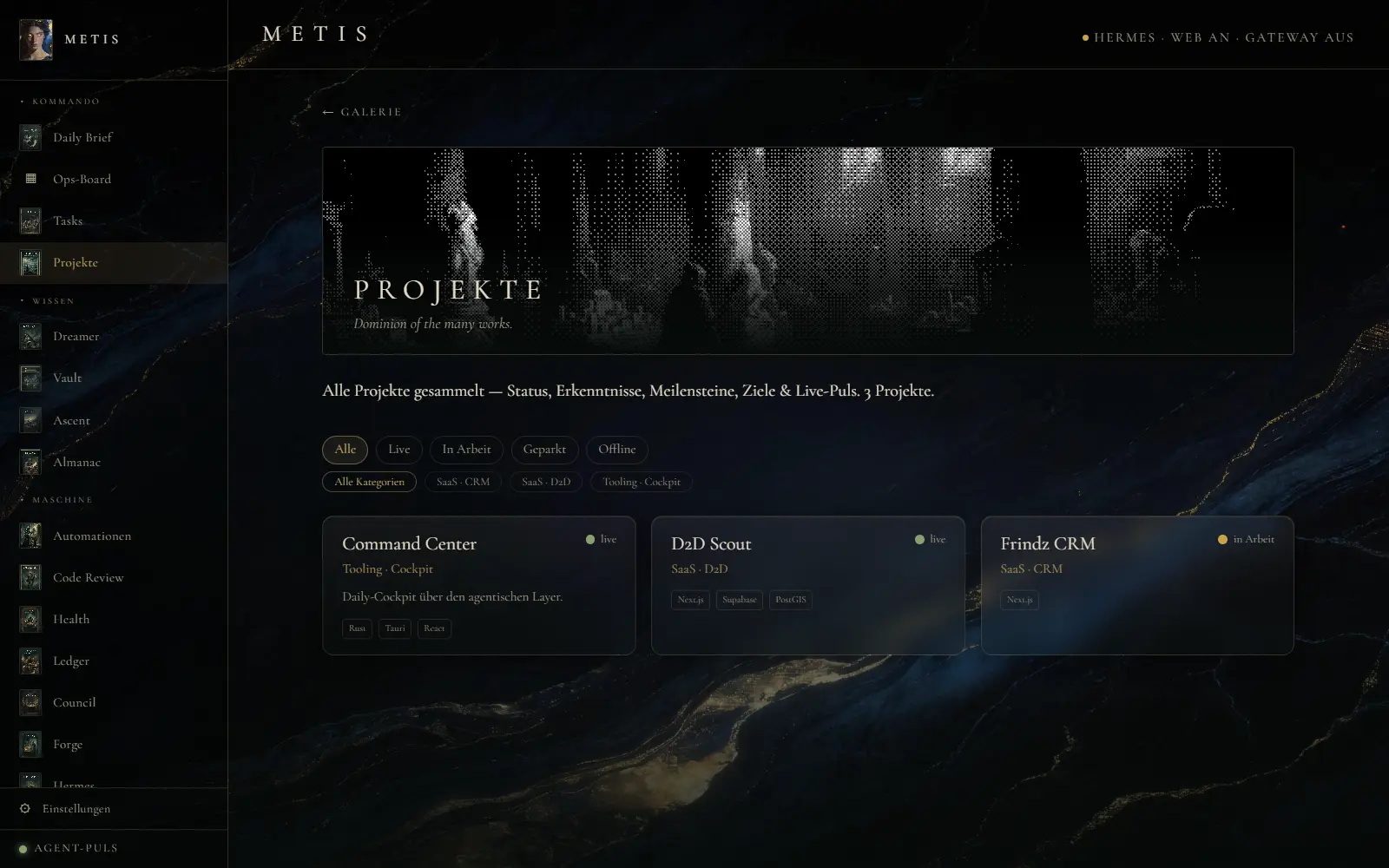 Metis — Projects